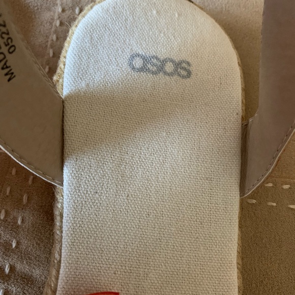 Asos Jace Fringe Espadrille Sandals size 8 - Picture 2 of 6